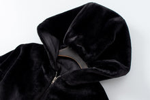 Load image into Gallery viewer, Fur hooded coat (CL12055)
