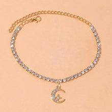 Load image into Gallery viewer, Tassel Diamond-Encrusted Beach Anklet（A0182）
