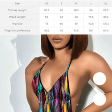 Load image into Gallery viewer, Abstract Printing Oblique Shoulder Jumpsuit(CL11813)
