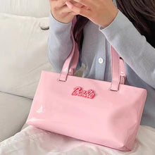 Load image into Gallery viewer, Barbie Girl Shiny Face One Shoulder Handbag Horizontal Underarm Stick Bag（BG8177）
