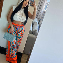 Load image into Gallery viewer, Printed Loose Fitting Women&#39;s Casual Pants (CL11815)
