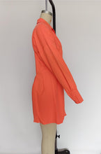 Load image into Gallery viewer, Lantern sleeve waist asymmetric dress shirt skirt (CL11919)
