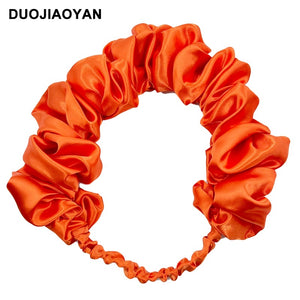 Satin Fold Elastic Band Hair Band (A0188)