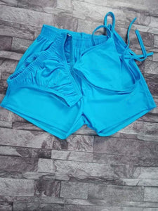 Pure Color Bikini Three-Piece Set 3PC(CL11862)