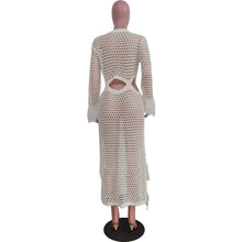 Load image into Gallery viewer, Knitted Hollow Tassel Beach Skirt (CL11856)
