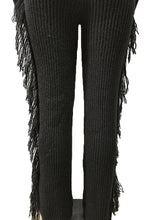 Load image into Gallery viewer, Casual Solid Color Knitted Long Sleeve Tassel Suit Women&#39;s Knitted Sweater (CL11915)
