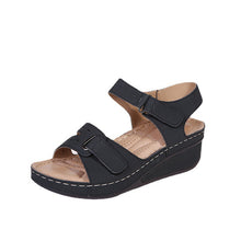 Load image into Gallery viewer, Roman Style Velcro Wedge Outdoor Beach Sandals（SL8437）
