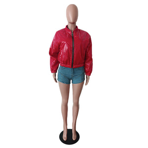 Jacket: cotton jacket slim jacket (CL11948)