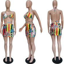 Load image into Gallery viewer, Pattern Printed Swimsuit Set (CL11791)
