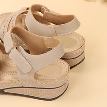 Load image into Gallery viewer, Roman Style Velcro Wedge Outdoor Beach Sandals（SL8437）
