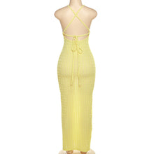 Load image into Gallery viewer, Strap Backless Temperament Popcorn Dress(CL11756)
