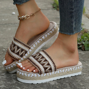 Bohemian Style Beach Slippers（SL8435）