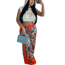 Load image into Gallery viewer, Printed Loose Fitting Women&#39;s Casual Pants (CL11815)
