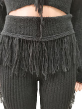 Load image into Gallery viewer, Casual Solid Color Knitted Long Sleeve Tassel Suit Women&#39;s Knitted Sweater (CL11915)
