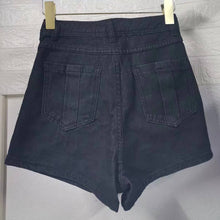 Load image into Gallery viewer, A- line High Waist Irregular Denim Skirt Shorts（CL11692）
