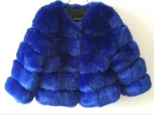 Load image into Gallery viewer, Wholesale round neck short imitation fox fur grass coat women&#39;s wear（CL9461）
