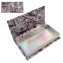 Load image into Gallery viewer, Wholesale dollar pattern eyelash case box(EY8031)
