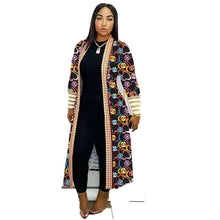 Load image into Gallery viewer, Printed Thickening Lip Leopard Print Nylon Long Coat（CL10981）
