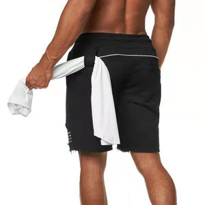 Wholesale men's summer sports breathable five-point pants（ML8037）