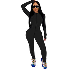Load image into Gallery viewer, Wholesale pure color tight sexy jumpsuit（CL9806）
