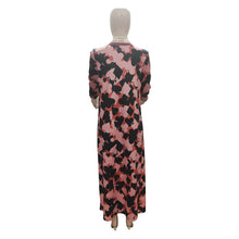 Load image into Gallery viewer, Printed Thickening Lip Leopard Print Nylon Long Coat（CL10981）
