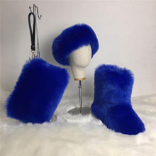 Load image into Gallery viewer, Adult Faux Fur Headband/Boots/Bag set (SE8016)
