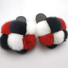 Load image into Gallery viewer, Wholesale fur slippers (FR8018)
