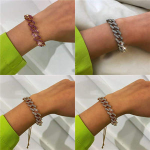 Wholesale women set diamond bracelet(A0011)