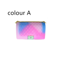 Load image into Gallery viewer, Wholesale women&#39;s colored jelly bags （JG8014)
