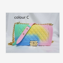 Load image into Gallery viewer, Wholesale women&#39;s colored jelly bags （JG8016)
