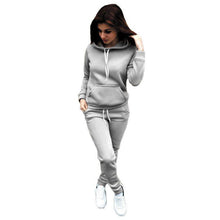 Load image into Gallery viewer, Wholesale fall fleece sportswear for women (CL8154)
