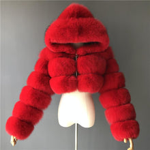 Load image into Gallery viewer, Wholesale women&#39;s winter faux fur coats (CL8216)
