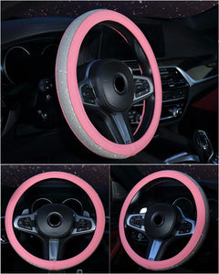 Wholesale diamond-studded car steering wheel cover (A0033)