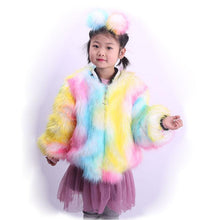 Load image into Gallery viewer, Wholesale winter lovely fur children&#39;s clothing(CL8230)
