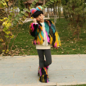 Wholesale winter lovely fur children's clothing(CL8230)