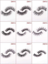 Load image into Gallery viewer, Wholesale women 3D long natural eyelashes 12-18mm(EY8016)
