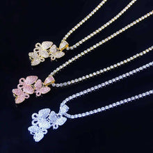 Load image into Gallery viewer, Wholesale fashion butterfly necklaces for women (A0041)

