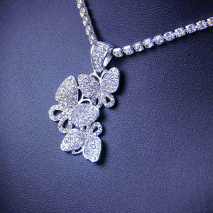 Wholesale fashion butterfly necklaces for women (A0041)