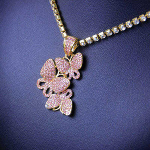 Wholesale fashion butterfly necklaces for women (A0041)