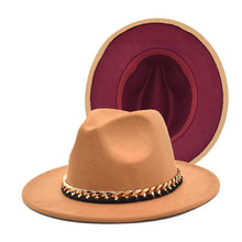 Load image into Gallery viewer, Wholesale new chain of two - color hat（A0047)
