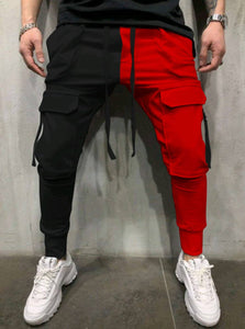 Wholesale men's matching color casual pants(ML8004)