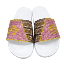 Load image into Gallery viewer, Wholesale women&#39;s fashion plastic diamond us dollar slippers(SL8144)
