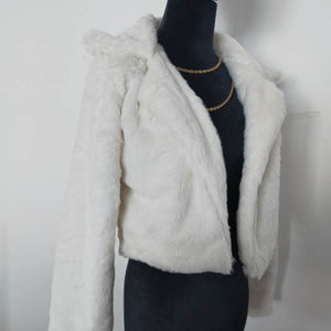 Wholesale ladies autumn and winter fur cardigan short jacket(CL8252)