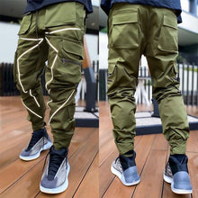 Load image into Gallery viewer, Wholesale men&#39;s reflective line casual pants(ML8026)
