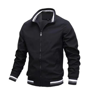 Wholesale spring and autumn sports solid color coat men's wear（ML8110）