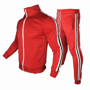 Wholesale men's new sports long sleeve suit 2PC(ML8091)