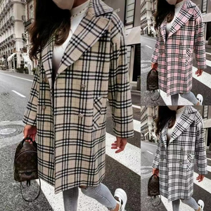 Wholesale suit collar women's wool coat（CL9645）