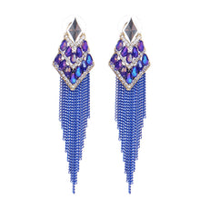 Load image into Gallery viewer, Diamond Alloy Rhinestone Earrings （A0156）
