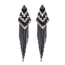 Load image into Gallery viewer, Diamond Alloy Rhinestone Earrings （A0156）
