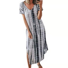 Load image into Gallery viewer, Wholesale women&#39;s loose printed dress(CL8846)
